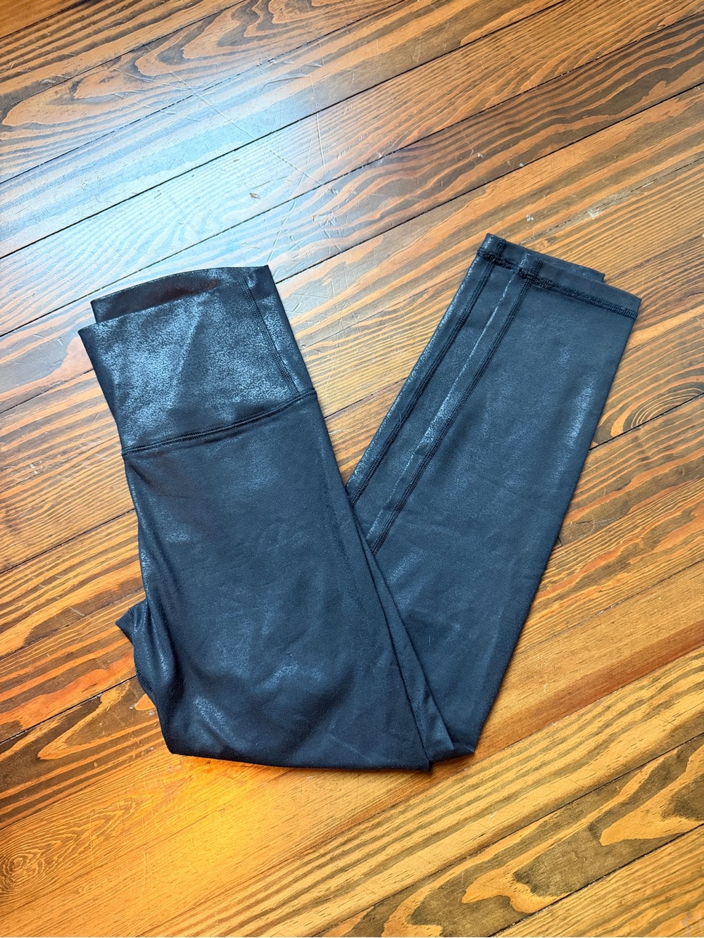 aerie Black Shimmer Leggings